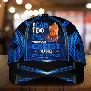 I Can Do All Things Through Christ Who Strengthens Me, Jesus Cap UKTO310107