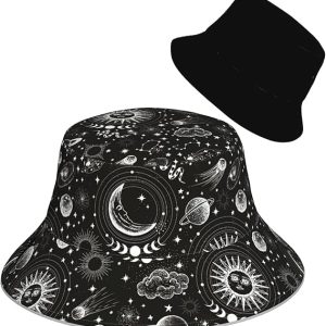 Bucket Hat for Men Women Packable Reversible Printed Summer Hats